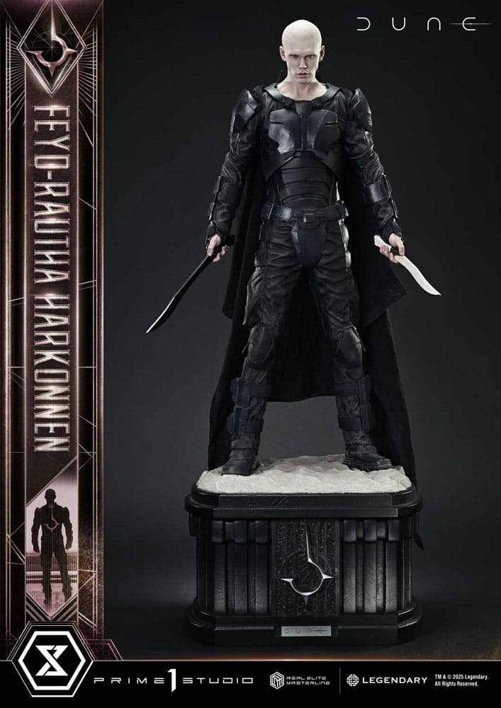 Dune: Part Two Real Elite Masterline Series Statue 1/3 Feyd-Rautha Harkonnen Ultimate Bonus Version 83 cm