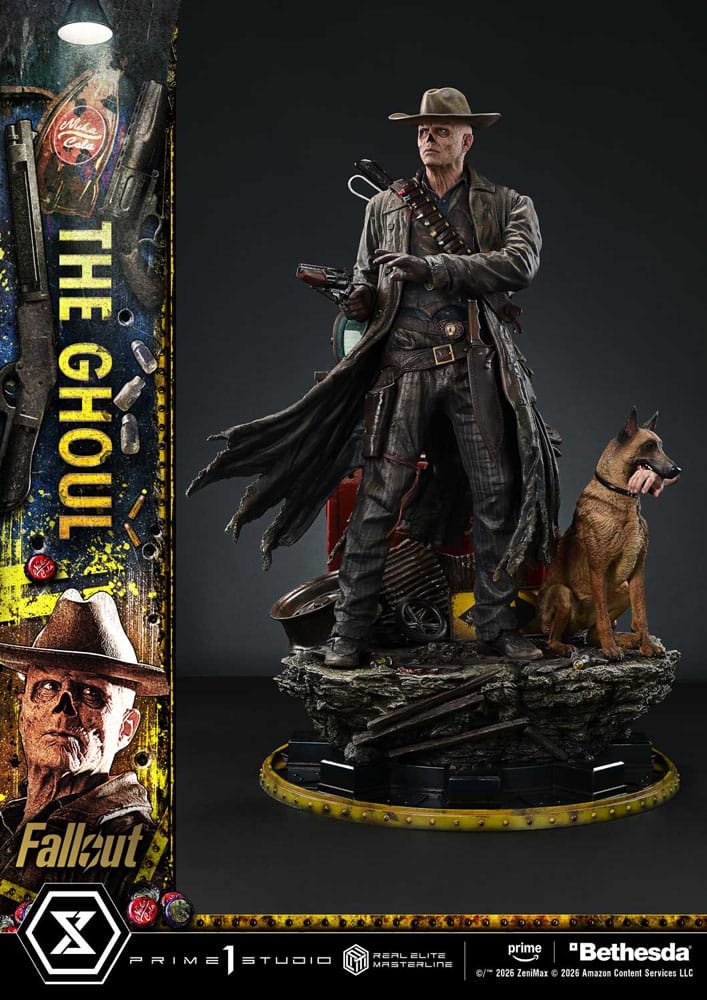 Fallout (TV Series) Real Elite Masterline Series Statue 1/4 The Ghoul 64 cm