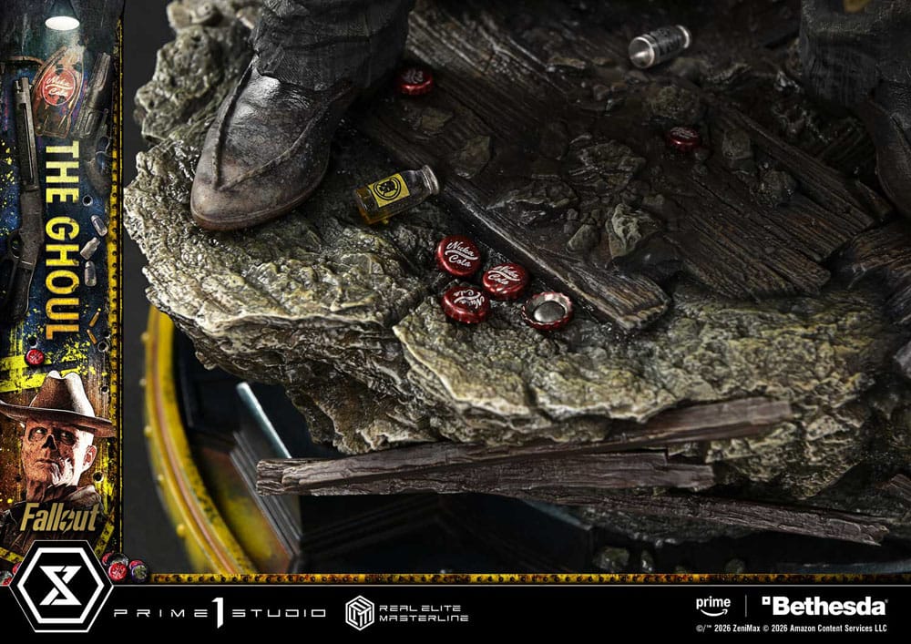 Fallout (TV Series) Real Elite Masterline Series Statue 1/4 The Ghoul 64 cm