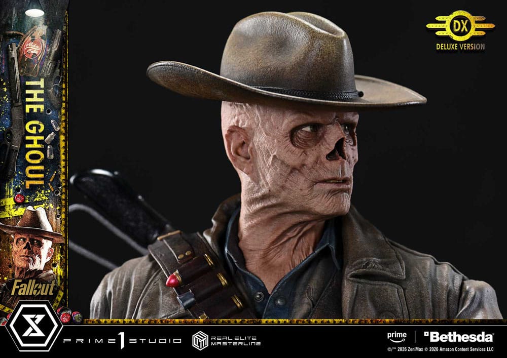 Fallout (TV Series) Real Elite Masterline Series Statue 1/4 The Ghoul Deluxe Version 64 cm