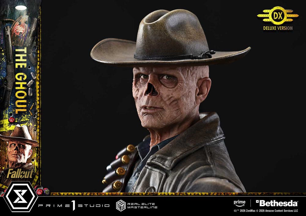 Fallout (TV Series) Real Elite Masterline Series Statue 1/4 The Ghoul Deluxe Version 64 cm