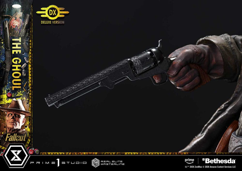 Fallout (TV Series) Real Elite Masterline Series Statue 1/4 The Ghoul Deluxe Version 64 cm