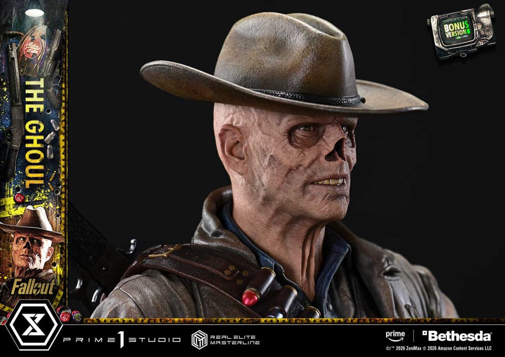 Fallout (TV Series) Real Elite Masterline Series Statue 1/4 The Ghoul DX Bonus Version 64 cm