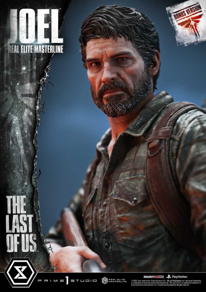 The Last of Us (Part I) Real Elite Masterline Statue 1/4 Joel Bonus Version 52 cm