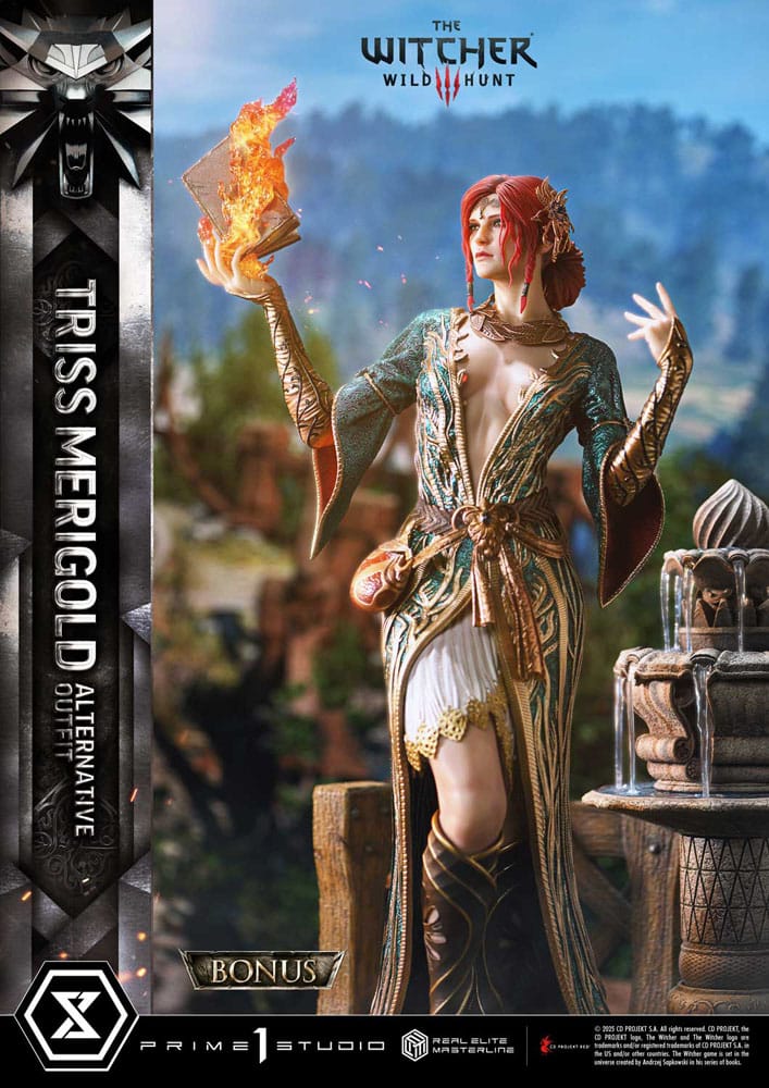 The Witcher 3: Wild Hunt Real Elite Masterline Series Statue 1/4 Triss Merigold Bonus Version 52 cm