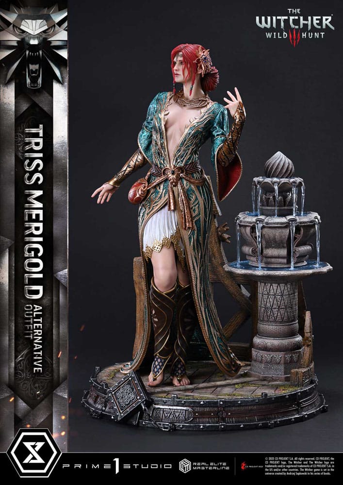 The Witcher 3: Wild Hunt Real Elite Masterline Series Statue 1/4 Triss Merigold Bonus Version 52 cm