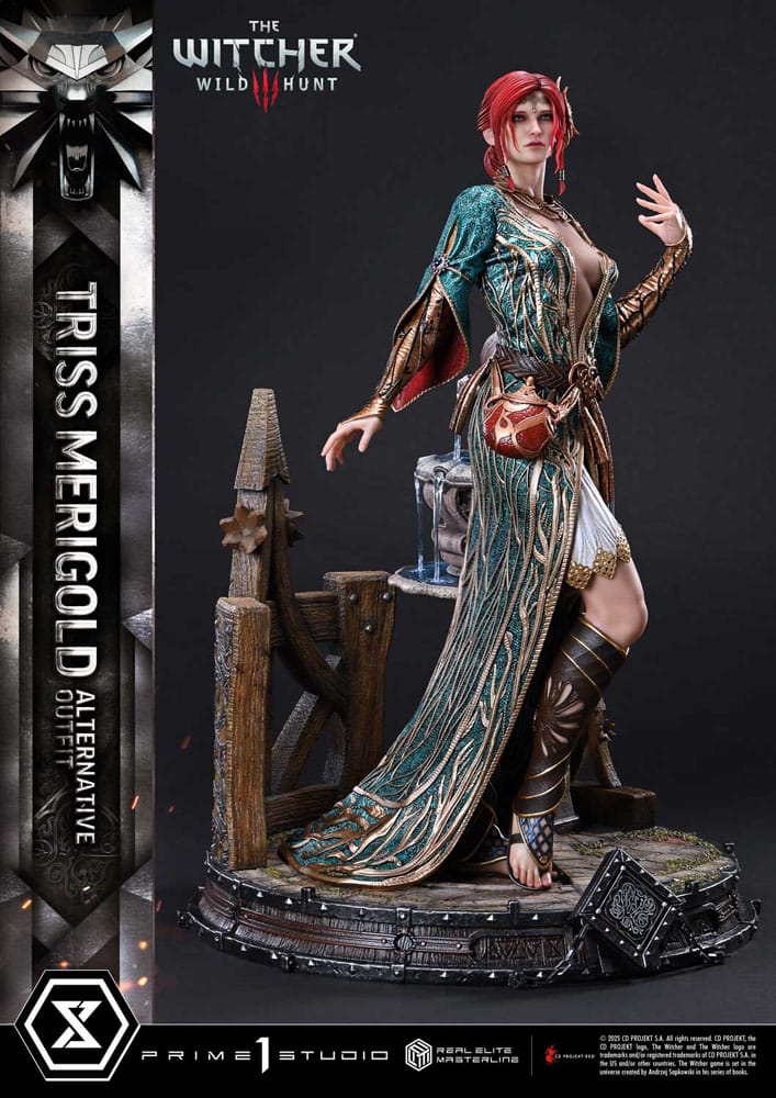 The Witcher 3: Wild Hunt Real Elite Masterline Series Statue 1/4 Triss Merigold Bonus Version 52 cm