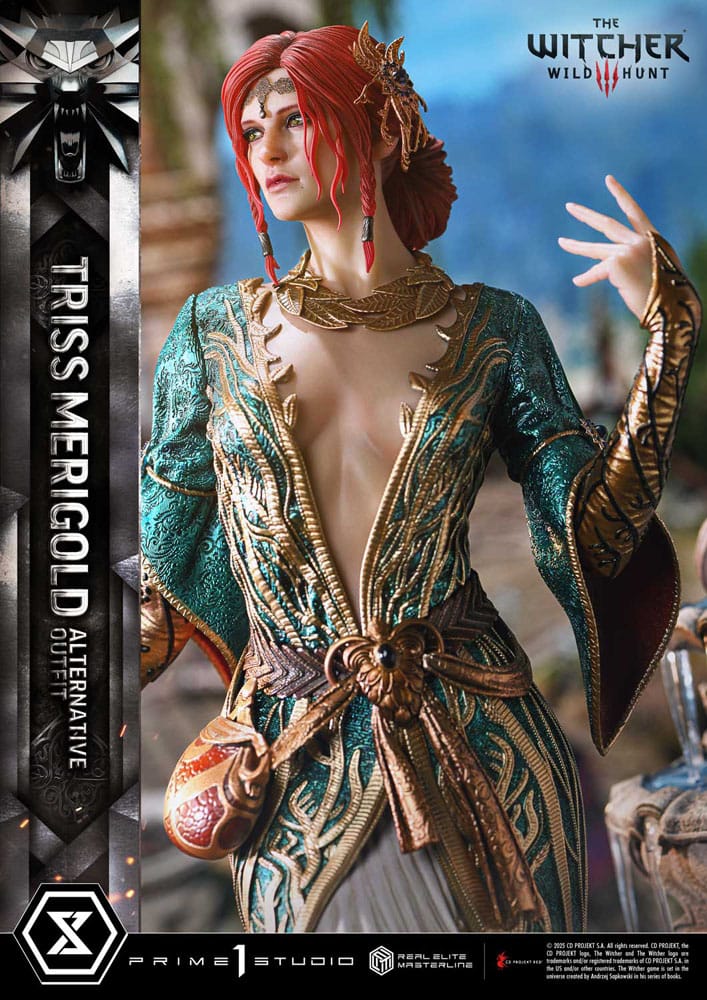 The Witcher 3: Wild Hunt Real Elite Masterline Series Statue 1/4 Triss Merigold Bonus Version 52 cm