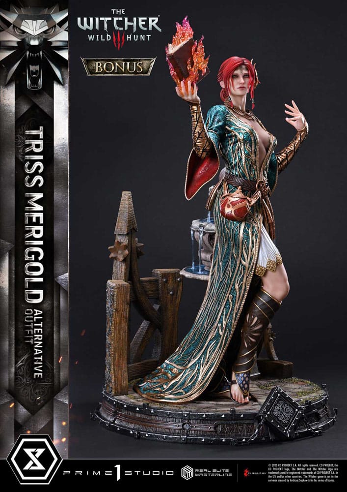 The Witcher 3: Wild Hunt Real Elite Masterline Series Statue 1/4 Triss Merigold Bonus Version 52 cm