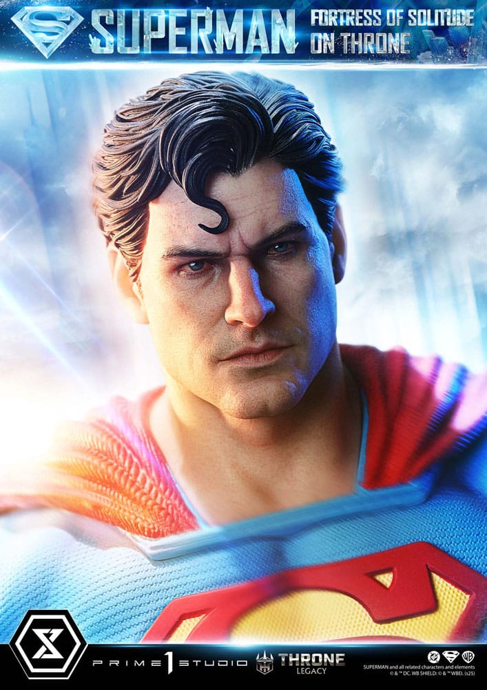 DC Comics Throne Legacy Collection Statue Statue 1/4 Superman Fortress of Solitude on Throne (Design by Gabriele Dell'Otto) 52 cm