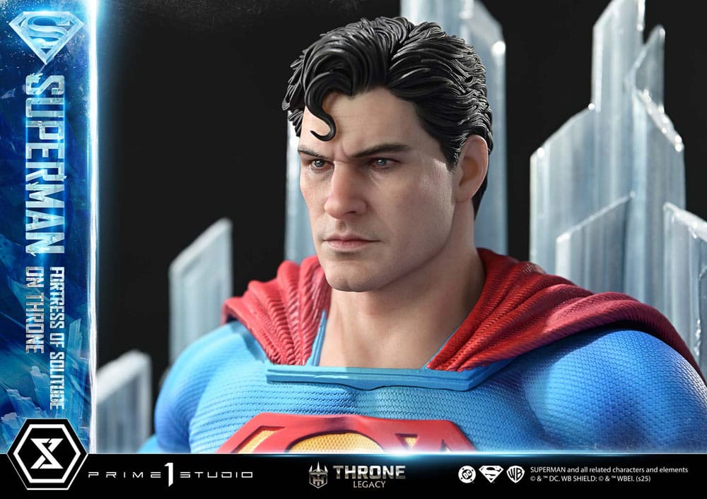 DC Comics Throne Legacy Collection Statue Statue 1/4 Superman Fortress of Solitude on Throne (Design by Gabriele Dell'Otto) 52 cm