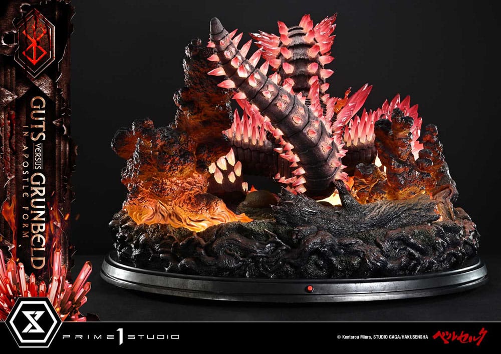 Berserk Ultimate Diorama Masterline Series Statue Berserk Guts vs. Grunbeld in Apostle Form  58 cm