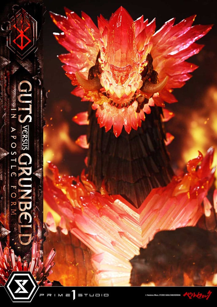 Berserk Ultimate Diorama Masterline Series Statue Berserk Guts vs. Grunbeld in Apostle Form  58 cm
