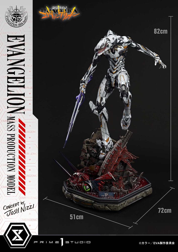 Rebuild of Evangelion Ultimate Diorama Masterline Series Statue Mass Production Model (Concept By Josh Nizzi) Deluxe Bonus Version 82 cm
