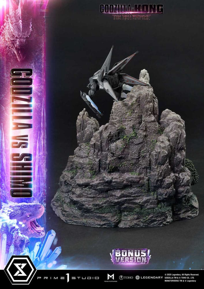 Godzilla x Kong: The New Empire Ultimate Diorama Masterline Series Statue Godzilla vs Shimo Bonus Version 86 cm
