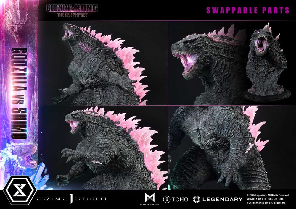 Godzilla x Kong: The New Empire Ultimate Diorama Masterline Series Statue Godzilla vs Shimo Bonus Version 86 cm