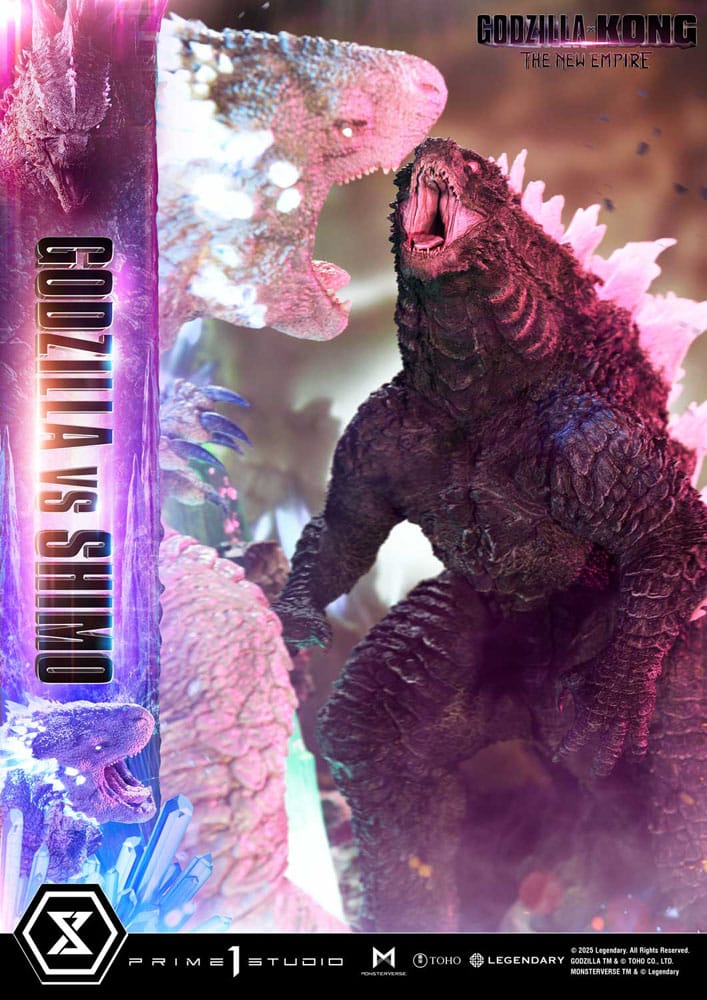 Godzilla x Kong: The New Empire Ultimate Diorama Masterline Series Statue Godzilla vs Shimo Bonus Version 86 cm