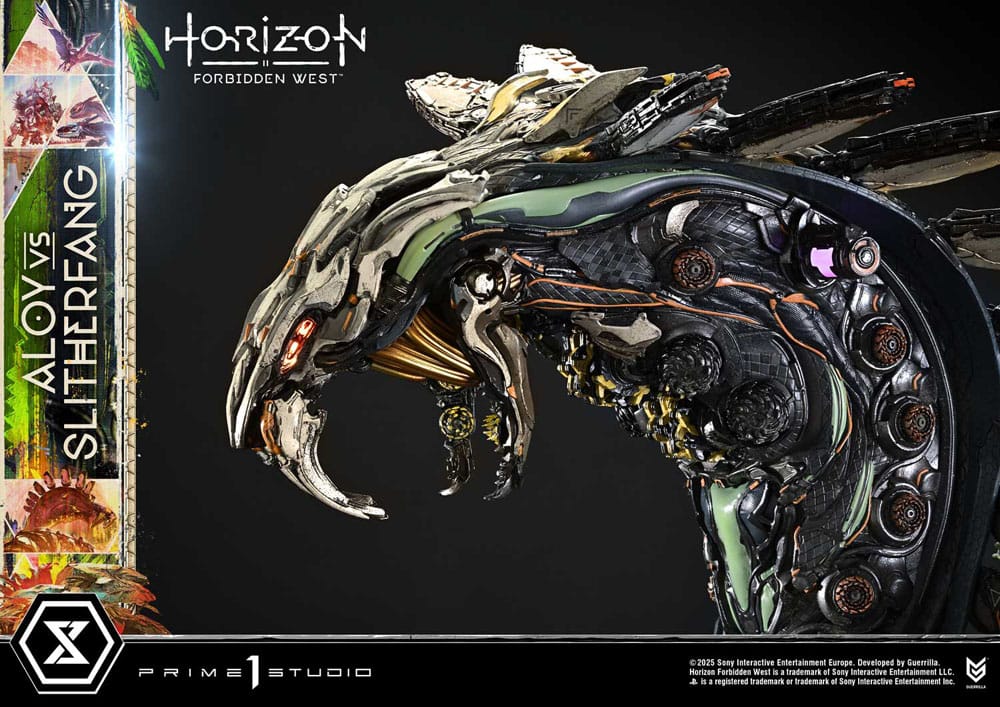 Horizon Forbidden West Ultimate Diorama Masterline Series Statue Aloy vs. The Slitherfang 82 cm