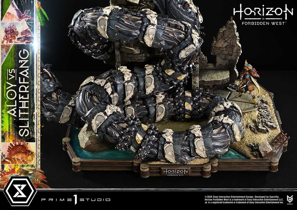 Horizon Forbidden West Ultimate Diorama Masterline Series Statue Aloy vs. The Slitherfang 82 cm
