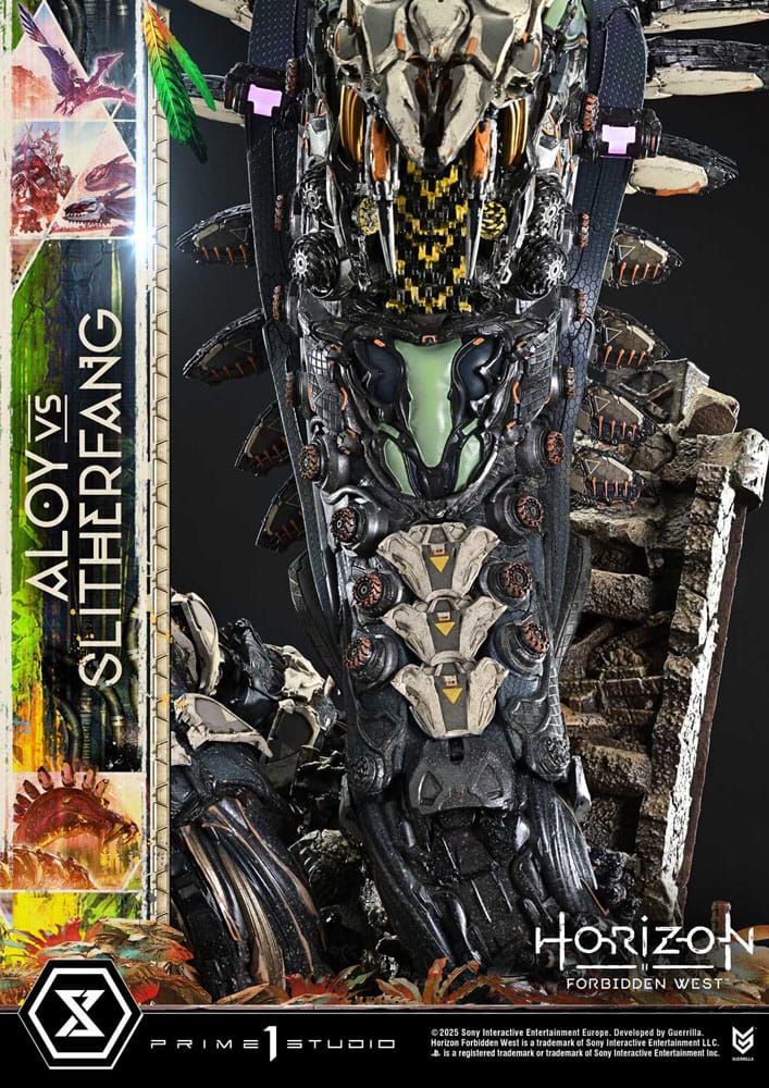 Horizon Forbidden West Ultimate Diorama Masterline Series Statue Aloy vs. The Slitherfang 82 cm