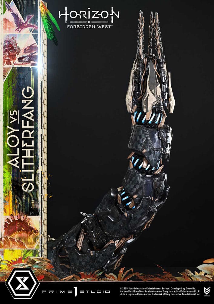 Horizon Forbidden West Ultimate Diorama Masterline Series Statue Aloy vs. The Slitherfang Bonus Version 82 cm