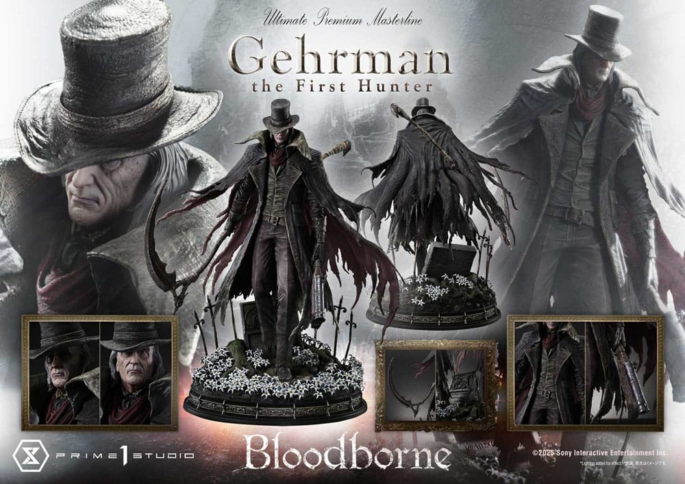 Bloodborne Ultimate Premium Masterline Series Statue 1/4 Gehrman 68 cm