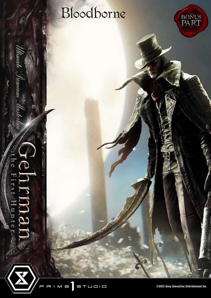 Bloodborne Ultimate Premium Masterline Series Statue 1/4 Gehrman Bonus Version 68 cm