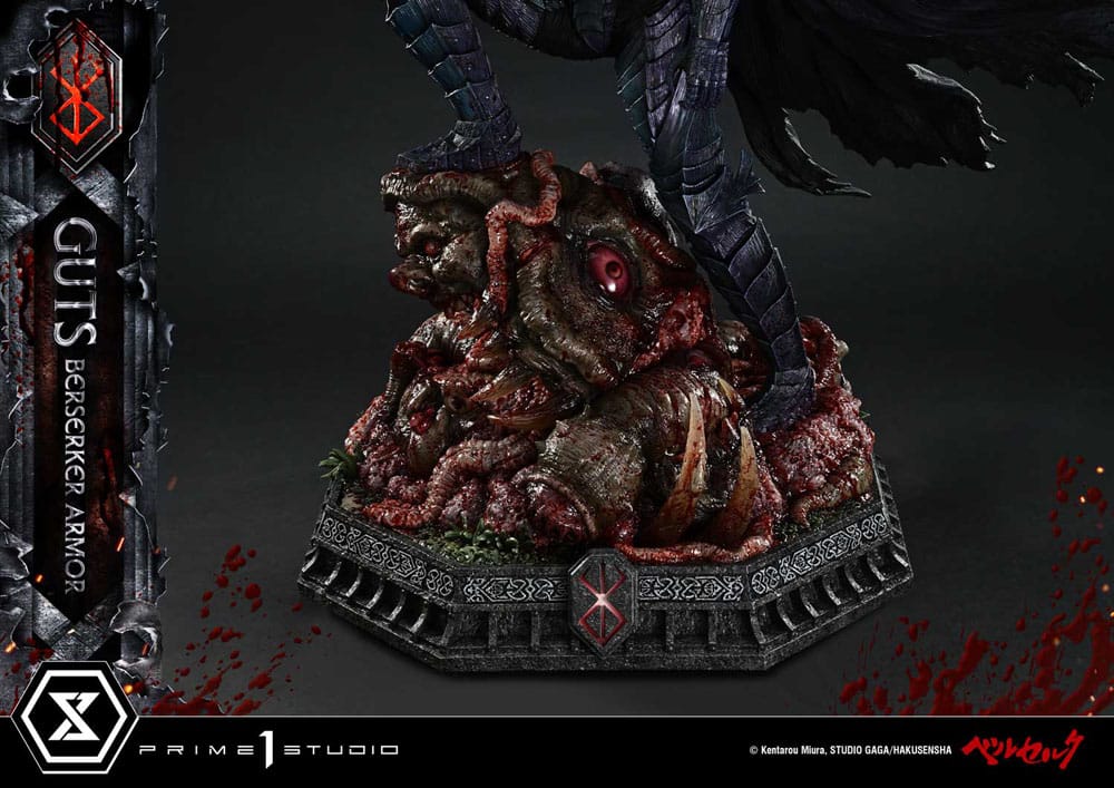 Berserk Ultimate Premium Masterline Series 1/4 Guts Statue, Berserker Armor Grunbeld vs. Guts 94 cm