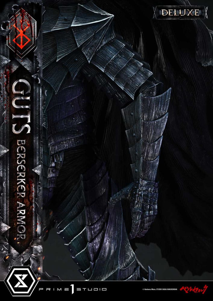 Berserk Ultimate Premium Masterline Series Statue 1/4 Guts, Berserker Armor Grunbeld vs. Guts Deluxe Version 94 cm