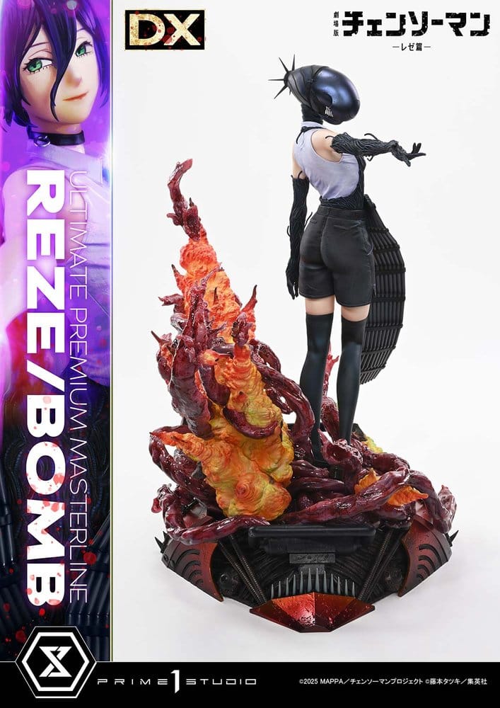 Chainsaw Man Ultimate Premium Masterline Series Statue 1/4 The Movie: Reze Arc REZE/BOMB DX Bonus Version 56 cm