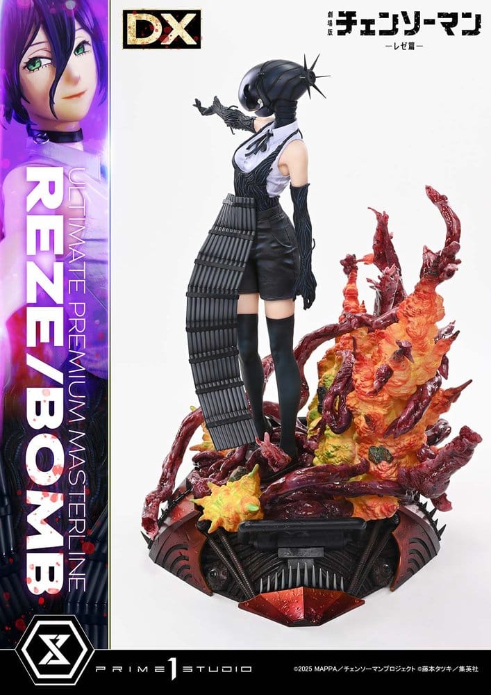 Chainsaw Man Ultimate Premium Masterline Series Statue 1/4 The Movie: Reze Arc REZE/BOMB DX Bonus Version 56 cm
