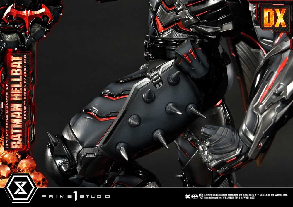 Batman Ultimate Premium Masterline Series Statue Hellbat Concept Design by Josh Nizzi Deluxe Bonus Version 76 cm