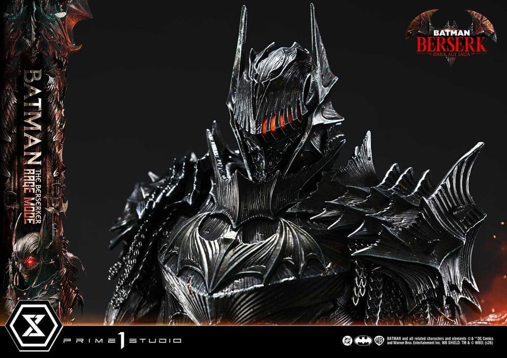DC Comics Premium Masterline Series Statue 1/4 Batman (Comics) Batman: The Berserker Rage Mode 82 cm
