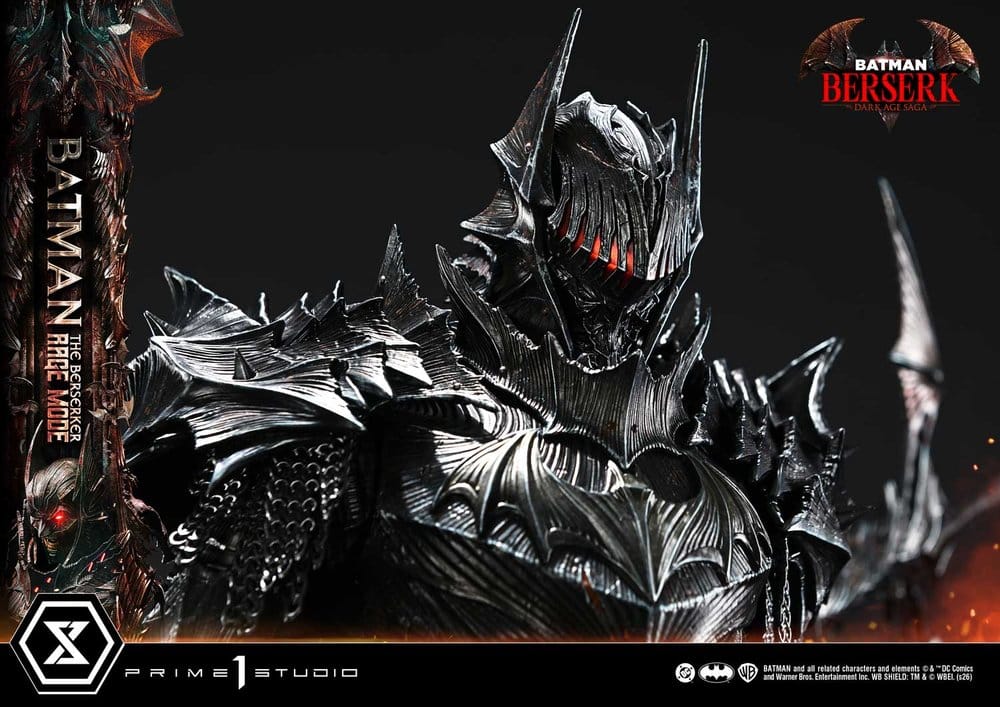 DC Comics Premium Masterline Series Statue 1/4 Batman (Comics) Batman: The Berserker Rage Mode 82 cm