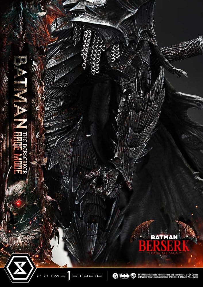 DC Comics Premium Masterline Series Statue 1/4 Batman (Comics) Batman: The Berserker Rage Mode 82 cm