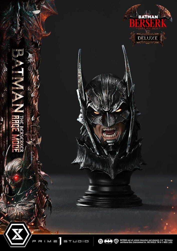 DC Comics Premium Masterline Series Statue 1/4 Batman (Comics) Batman: The Berserker Rage Mode Deluxe Version 93 cm
