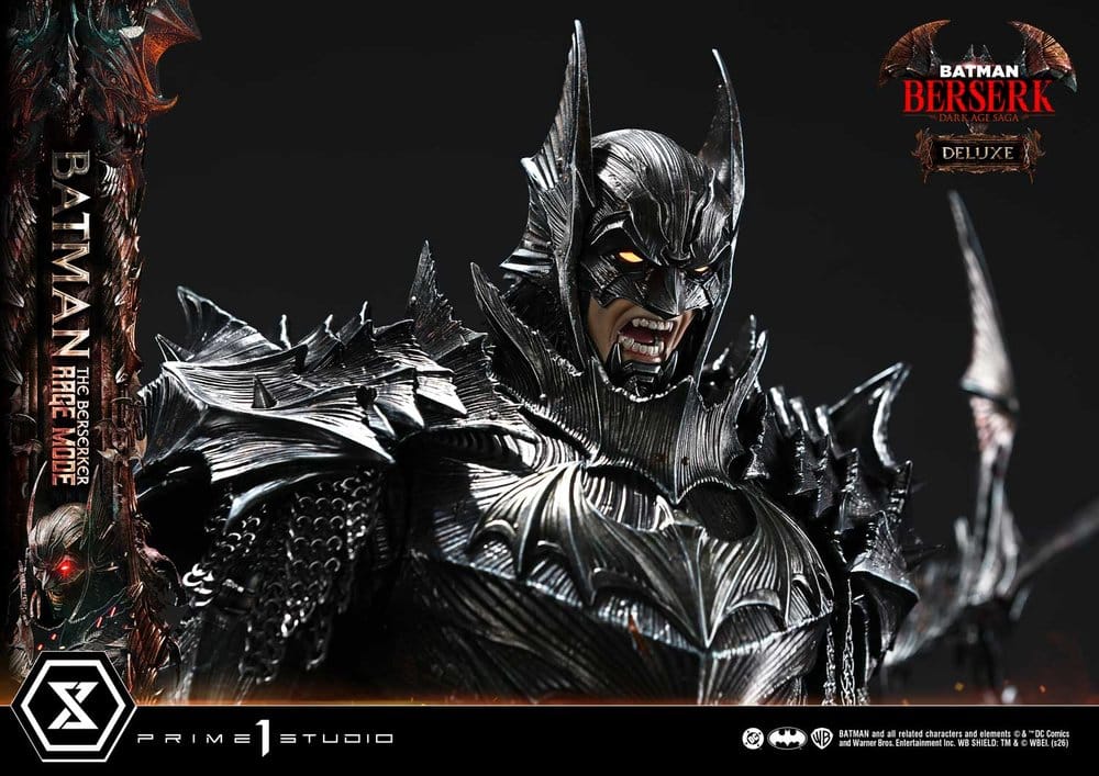 DC Comics Premium Masterline Series Statue 1/4 Batman (Comics) Batman: The Berserker Rage Mode Deluxe Version 93 cm