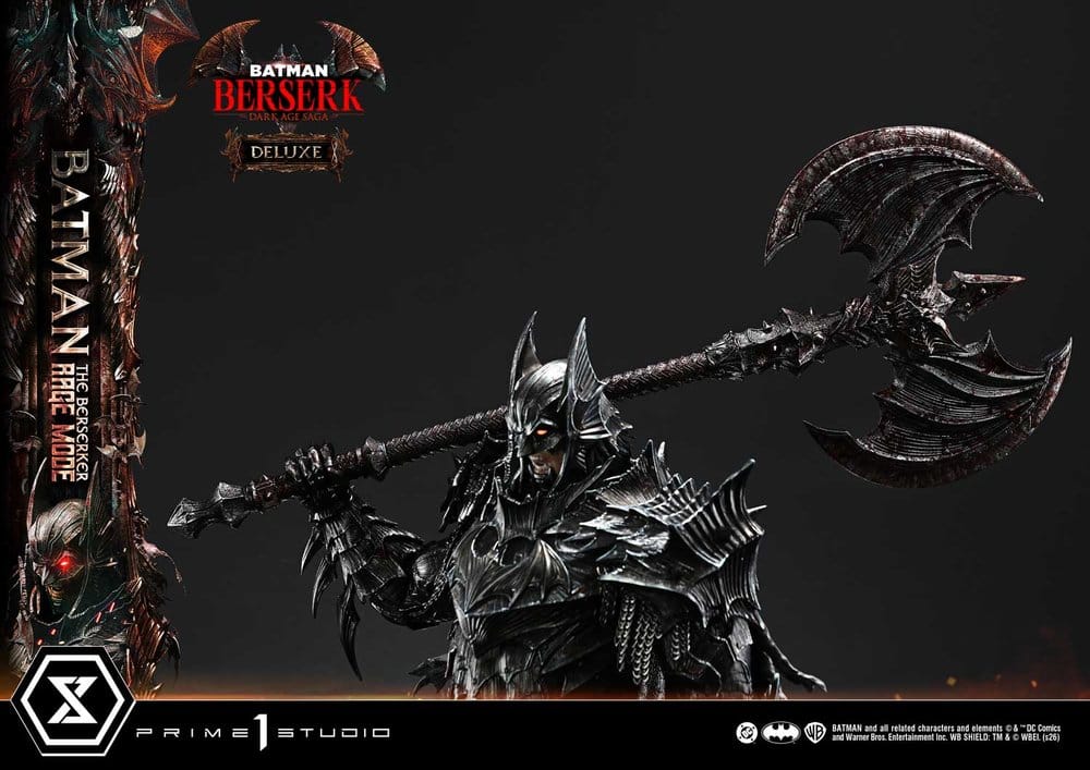 DC Comics Premium Masterline Series Statue 1/4 Batman (Comics) Batman: The Berserker Rage Mode Deluxe Version 93 cm