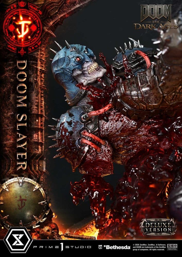 DOOM: The Dark Ages Ultimate Premium Masterline Series Statue 1/4 DOOM Slayer Deluxe Version 77 cm
