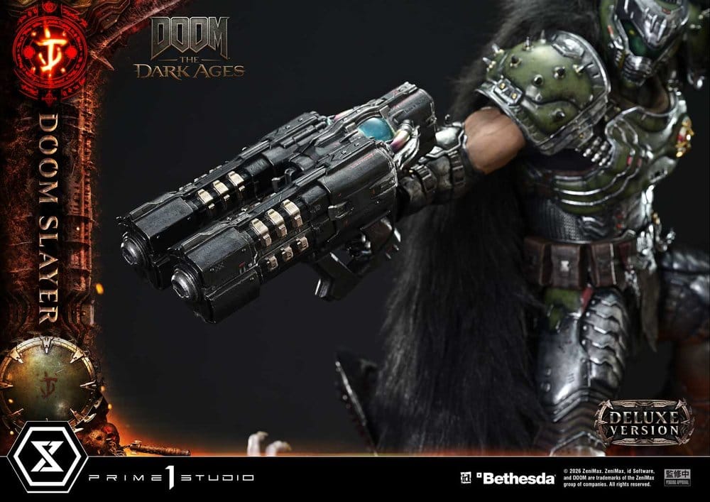 DOOM: The Dark Ages Ultimate Premium Masterline Series Statue 1/4 DOOM Slayer Deluxe Version 77 cm