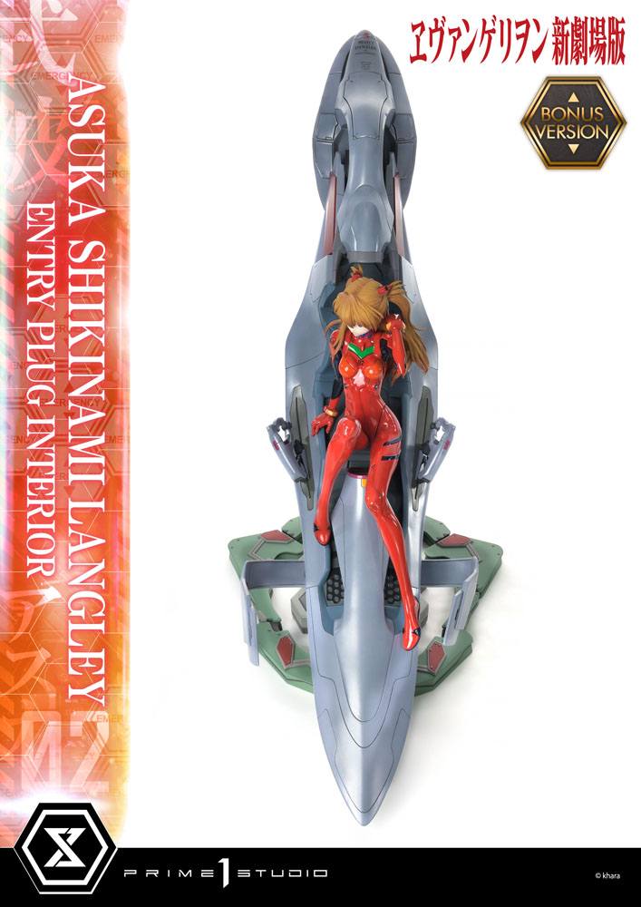 Rebuild of Evangelion Statue 1/4 Asuka Shikinami Langley Bonus Version 66 cm