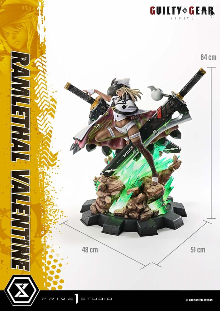 Guilty Gear Strive Ultimate Premium Masterline Series Statue 1/4 Ramlethal Valentine Bonus Version 64 cm