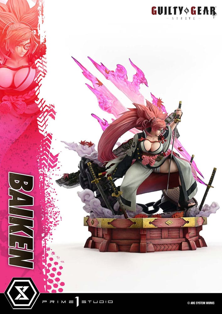 Guilty Gear Strive Ultimate Premium Masterline Series Statue 1/4 Baiken 80 cm