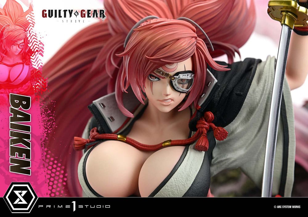 Guilty Gear Strive Ultimate Premium Masterline Series Statue 1/4 Baiken Bonus Version 80 cm