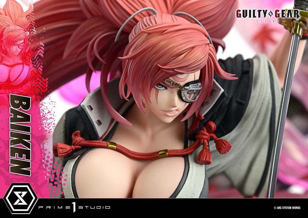 Guilty Gear Strive Ultimate Premium Masterline Series Statue 1/4 Baiken Bonus Version 80 cm