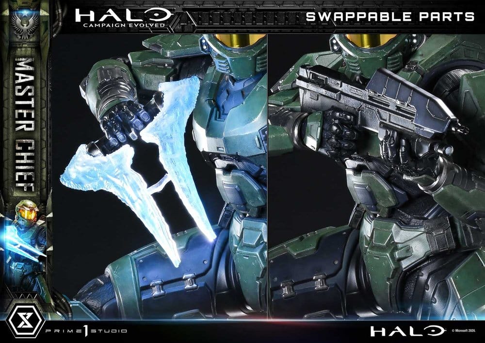 Halo Ultimate Premium Masterline Series Statue 1/4 Campaign Evolved Master Chief Bonus Version 78 cm