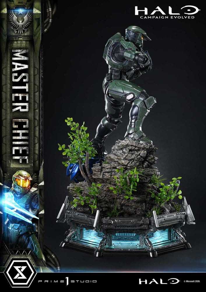 Halo Ultimate Premium Masterline Series Statue 1/4 Campaign Evolved Master Chief Bonus Version 78 cm