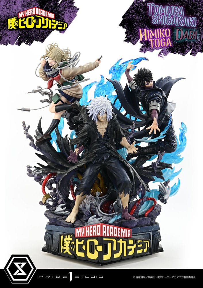 My Hero Academia Statue Ultimate Premium Masterline Tomura Tomura Shigaraki, Dabi & Himiko Toga 69 cm