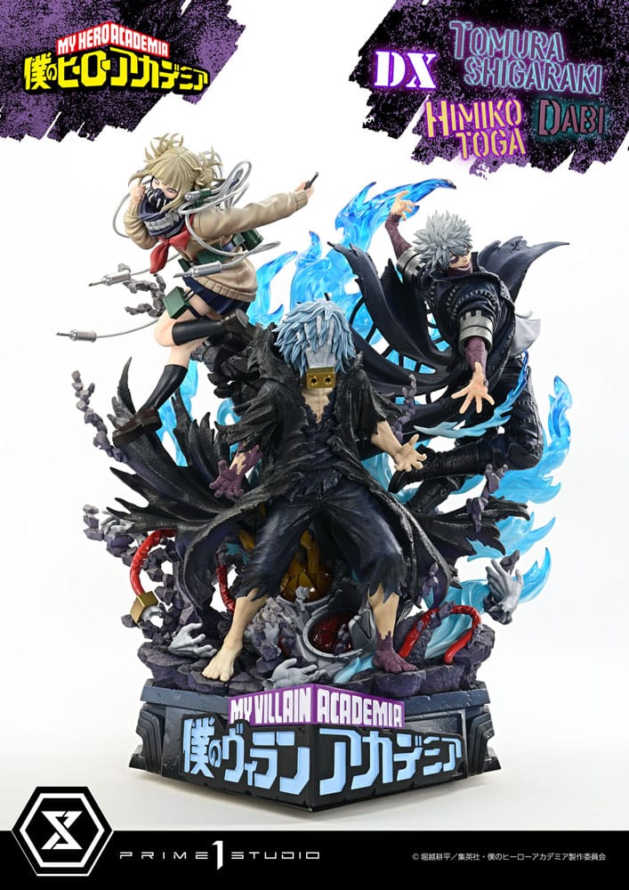 My Hero Academia Statue Ultimate Premium Masterline Tomura Tomura Shigaraki, Dabi & Himiko Toga Deluxe Version 69 cm