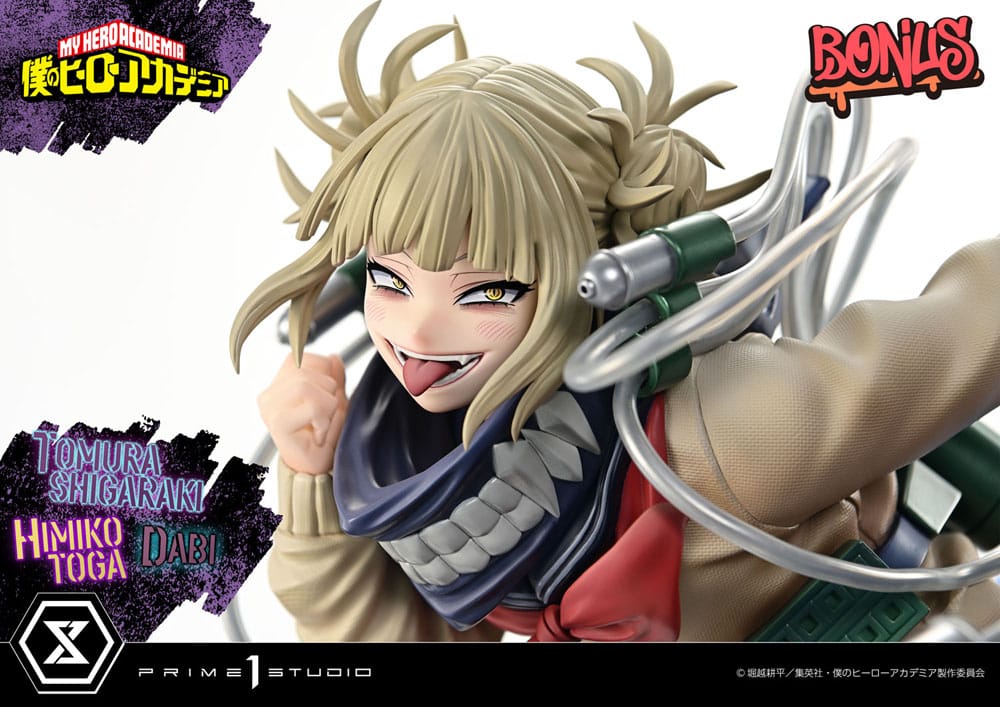 My Hero Academia Statue Ultimate Premium Masterline Tomura Tomura Shigaraki, Dabi & Himiko Toga Deluxe Bonus Version 69 cm